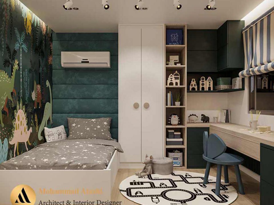 طراحی اتاق خواب نئوکلاسیک